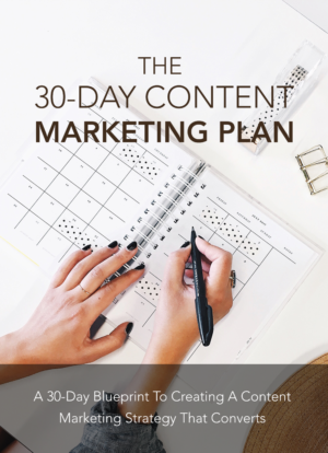 The 30-day Content Marketing Plan [1 CPD point]
